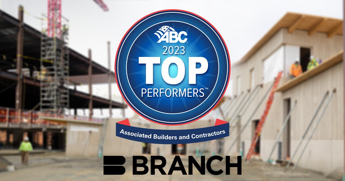 ABC 2023 Top Performers Associated Builders and Contractors